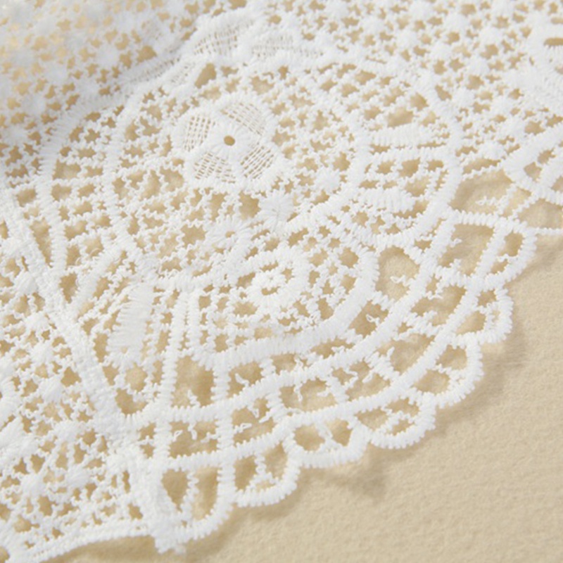 Khăn ren đeo cổ thêu hoa thời trang dành cho nữ