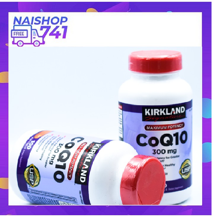 Viên Uống Kirkland CoQ10 300mg Chính Hãng Của Mỹ, Mẫu mới