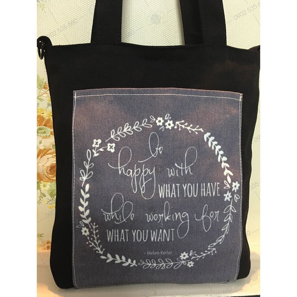 Túi tote canvas