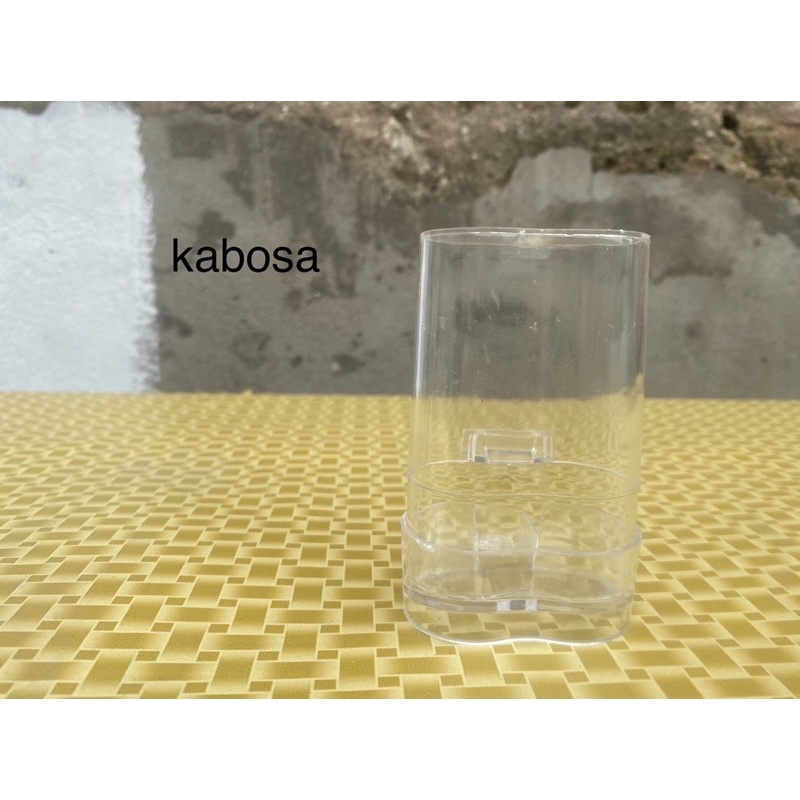 Cóng uống nước tự động chất liệu mica phụ kiện lồng chim hoàng yến, choè đất giá rẻ