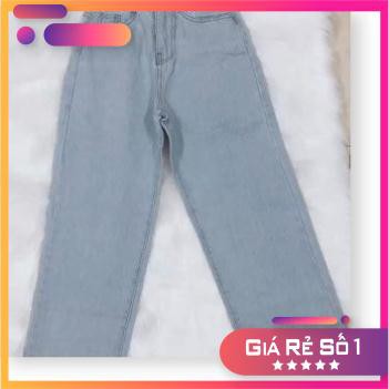 quần jean nữ ống rộng lưng cao ulzzang hàn quốc | BigBuy360 - bigbuy360.vn