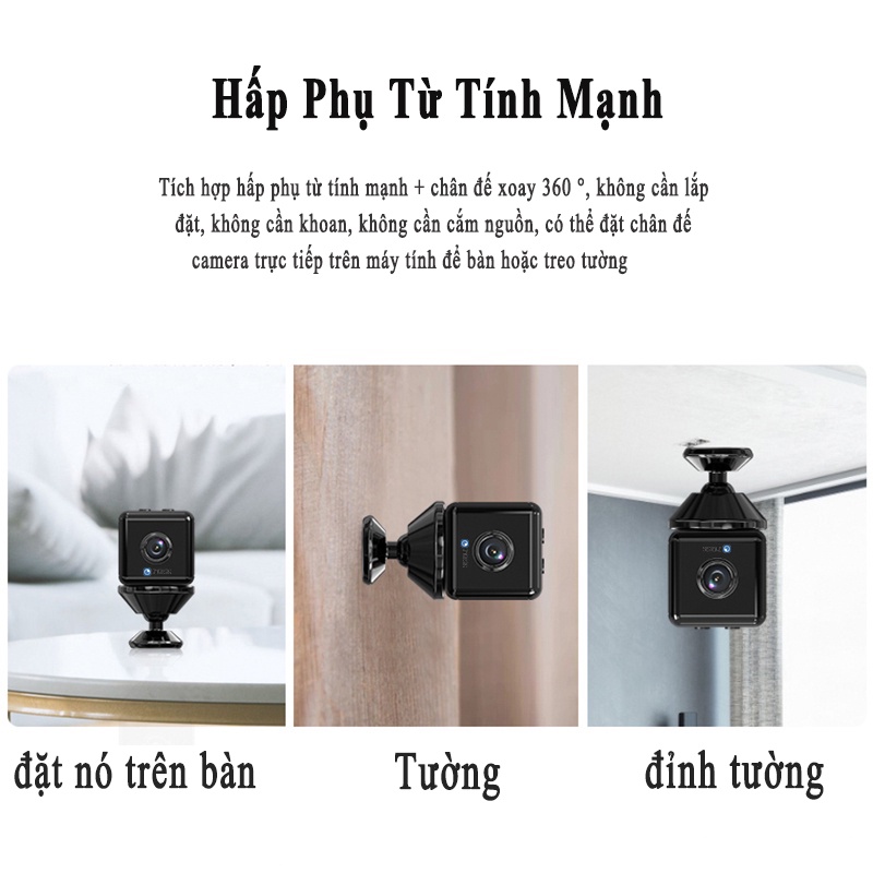 [Mã ELMALL5 giảm 5% đơn 300K] UPUPIN Camera Wifi không dây 1080P an ninh trong nhà gia đình giám sám sát