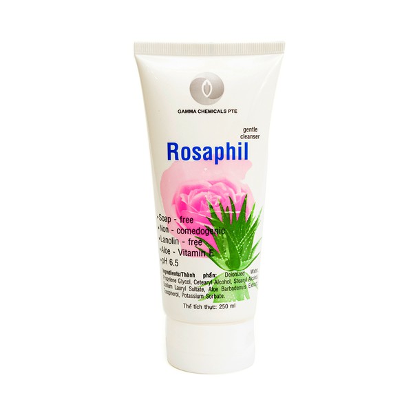 Sữa Rửa Mặt Dưỡng Da Rosaphil 250 Ml