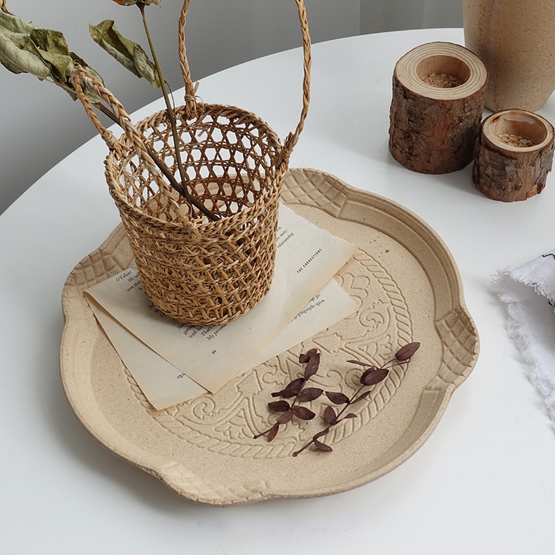 Khay Gỗ Trưng Bày Trang Sức Phong Cách Vintage