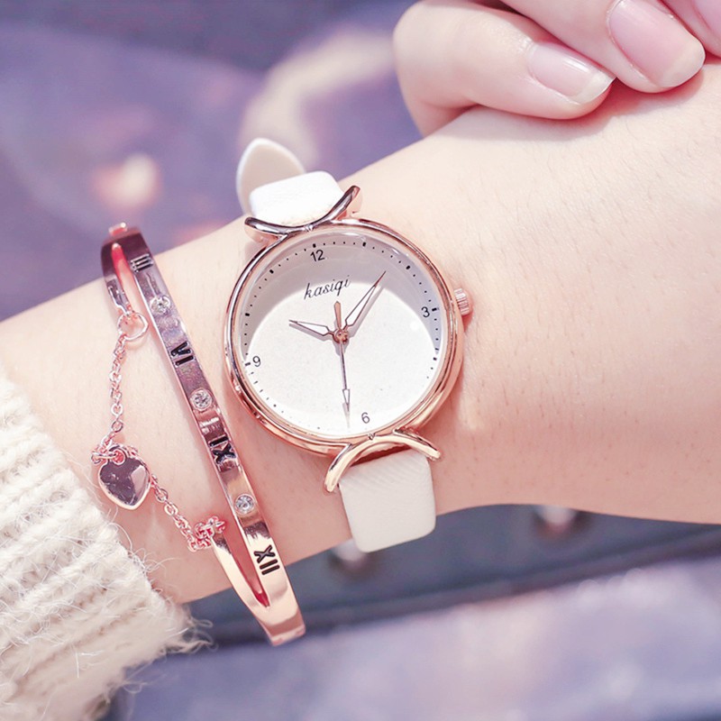 [Mã FAMARAL2 giảm 10K đơn 50K] Đồng Hồ Nữ Chính Hãng Kasigi Dây Da Cao Cấp, Kiểu Dáng Thời Trang Đẹp Giá Rẻ | BigBuy360 - bigbuy360.vn