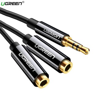 Cáp chia cổng âm thanh 3.5mm 1 ra 2 cao cấp ugreen 20816