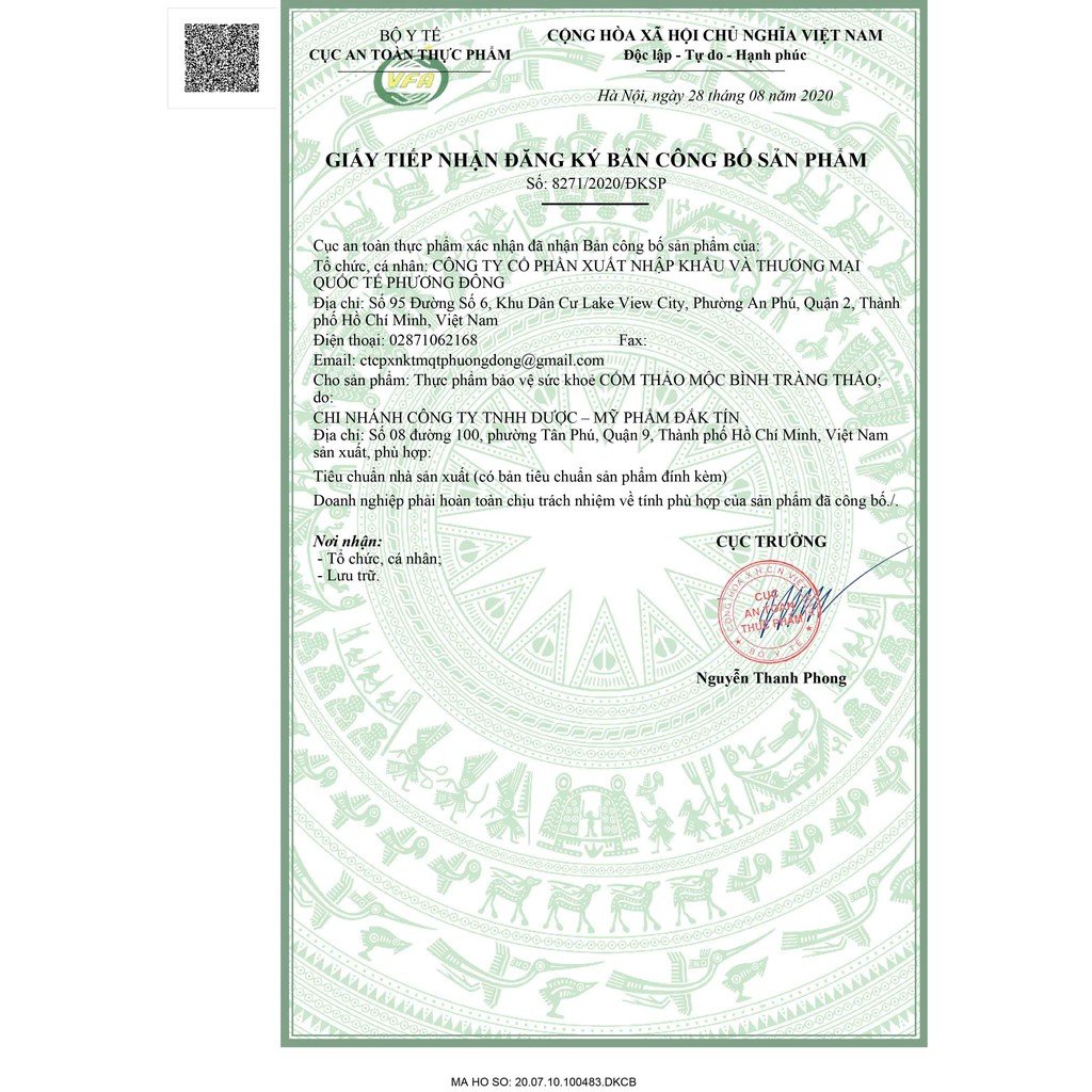 Bình Tràng Thảo Cửa Sổ Vàng Official – Tăng Cường Chức Năng Đường Ruột & Hỗ Trợ Tiêu Hóa 20 gói / hộp