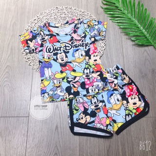 Bộ 3D Chuột Mickey cho bé gái (8-34kg)