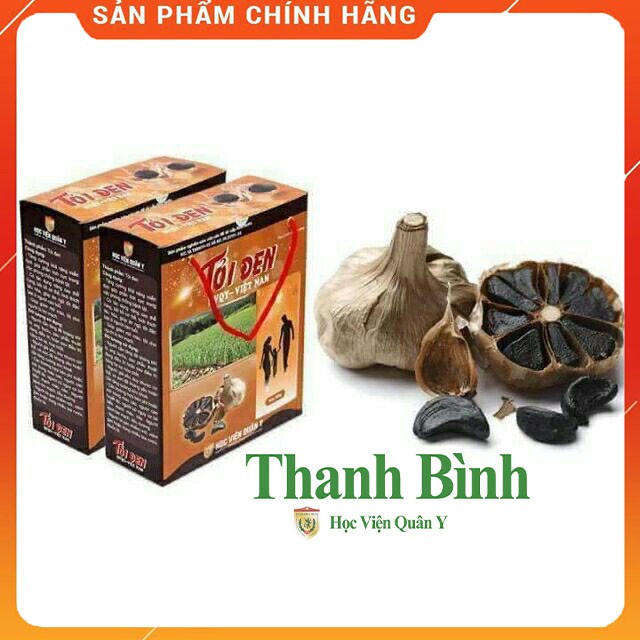 Tỏi Đen [ Chính Hãng ] Học Viện Quân Y (500g) - Tăng Cường Sức Đề Kháng