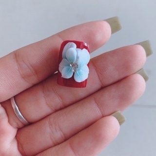 hoa bột nails- hoa chân