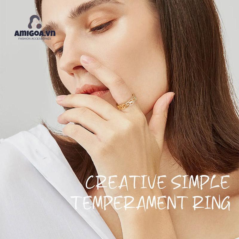 ✨✨Bộ 10 Nhẫn Hình Rắn Thiết Kế Đơn Giản Sáng Tạo Cho Nữ