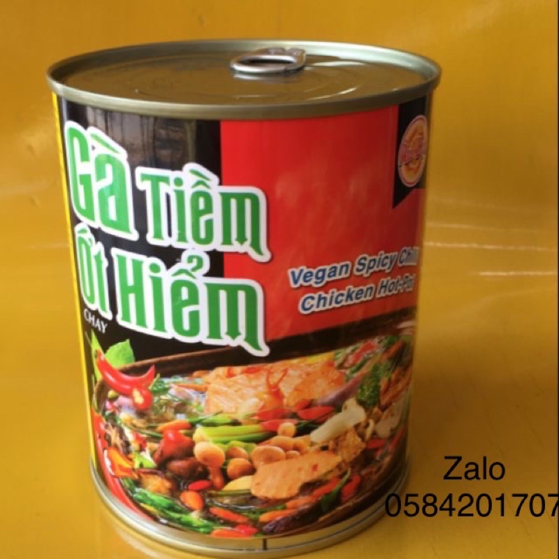 Lẩu Gà Tiềm Ớt Hiểm  Chay Âu Lạc