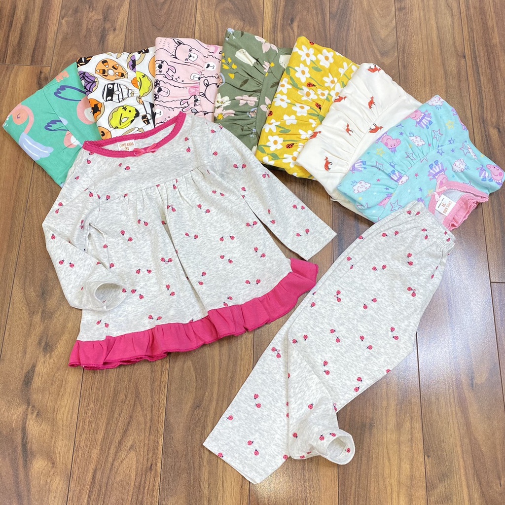 🎀10-22kg🎀 Bộ thu đông dáng babydoll bé gái chất bozip Sài Gòn BẢNG MÀU 2