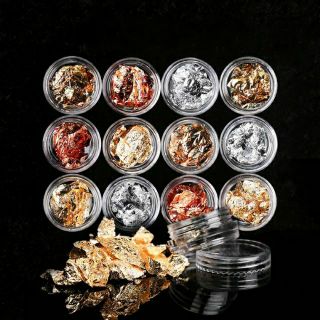[SIÊU SALE] Giấy Nhún Vàng Bạc Set 12 ô
