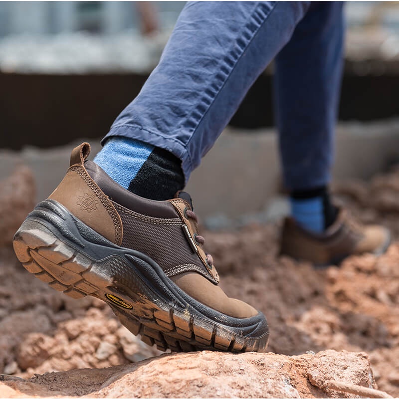 Giày bảo hộ Safety Jogger Sahara S3 da ngựa siêu bền chống thấm nước, chống đâm xuyên (nâu) - Thinksafe
