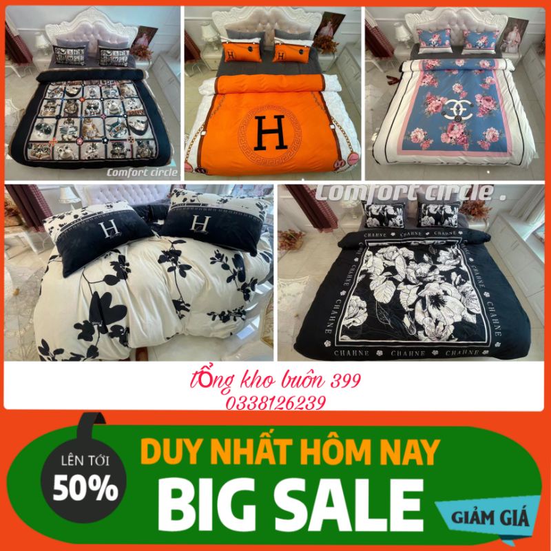 [GIÁ HỦY DIỆT]⚡set chăn ga gối nỉ nhung mẫu thương hiệu nỉ nhung mịn đẹp, shop chuyên ga trải giường, vỏ gối nệm