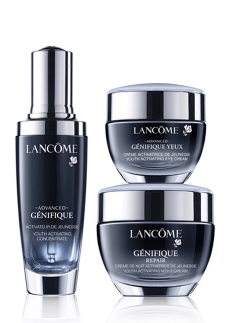 (chuẩn auth) (chuẩn auth) (cao cấp) Bộ Dưỡng Da Chống Lão Hoá Cao Cấp Lancome Genifique Face Care Set chính hãng