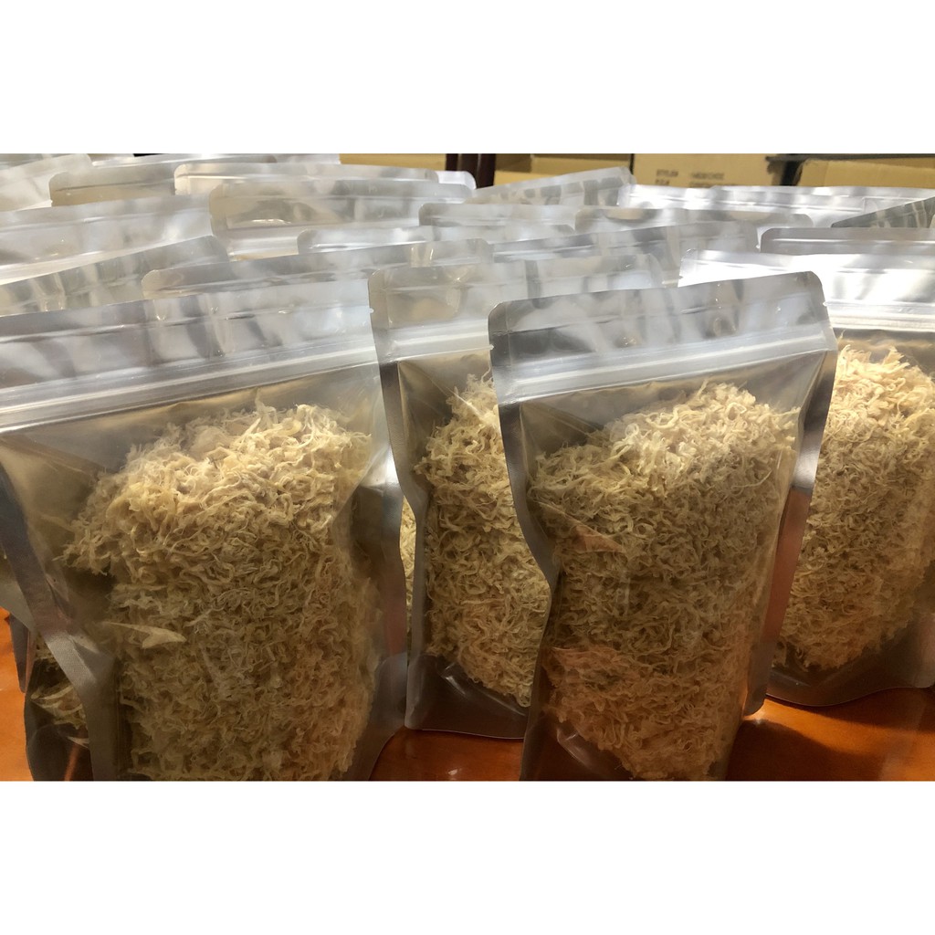 250gr Chà bông gà Lày Hòa, sản xuất từ những nguyên liệu tươi mới, đảm bảo vệ sinh ATTP