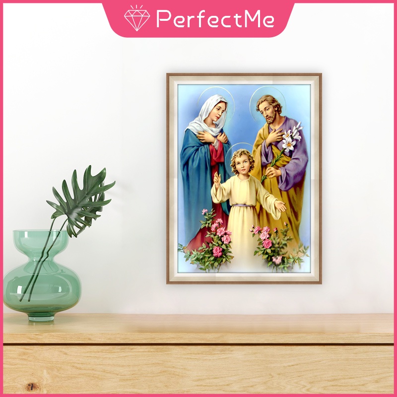 Bộ Tranh Đính Đá 5D Tự Làm 30x40cm Hình Phong Cảnh Trang Trí Nhà Cửa