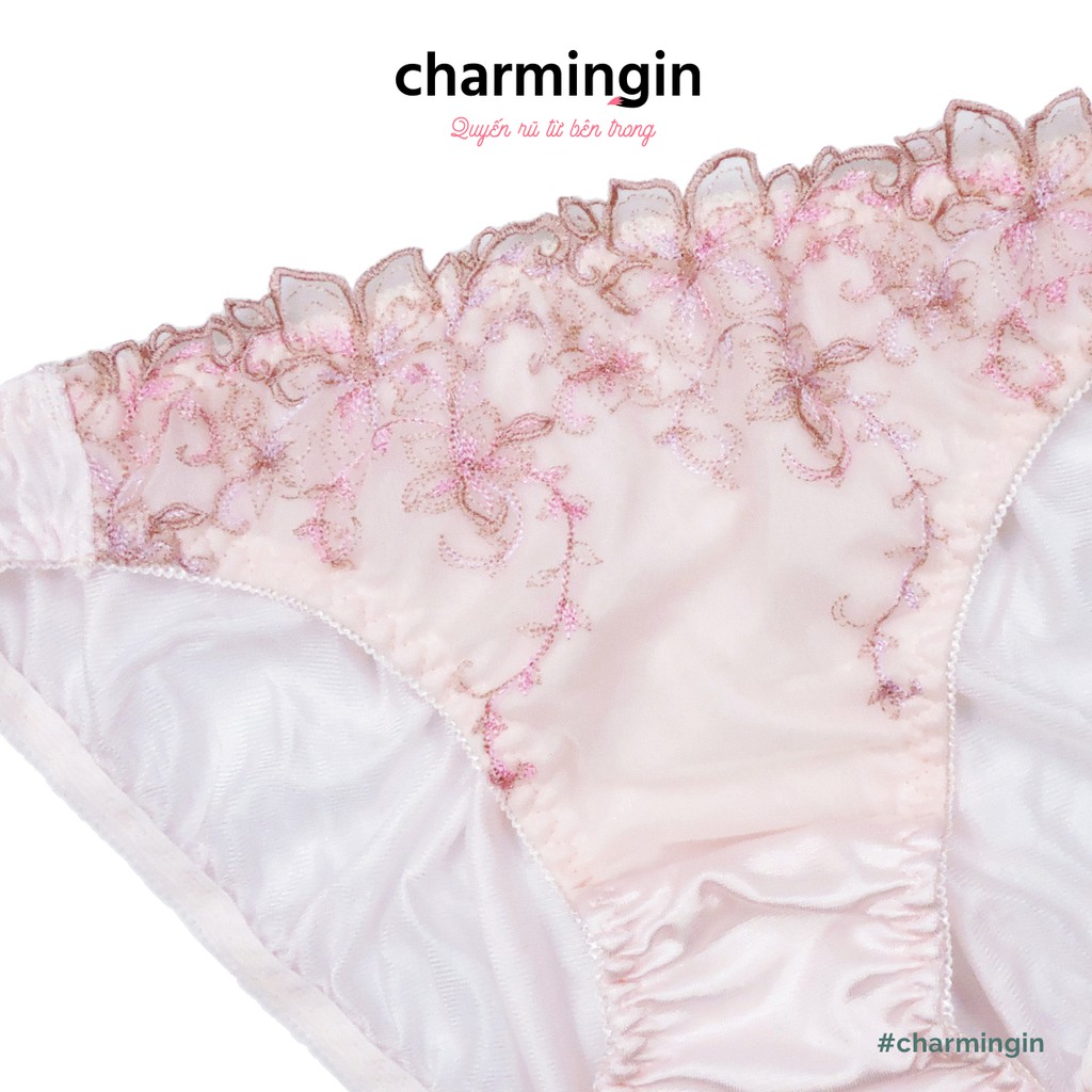 Quần lót dệt kim ren hoa sang trọng size M, L, LL - QLDK0078