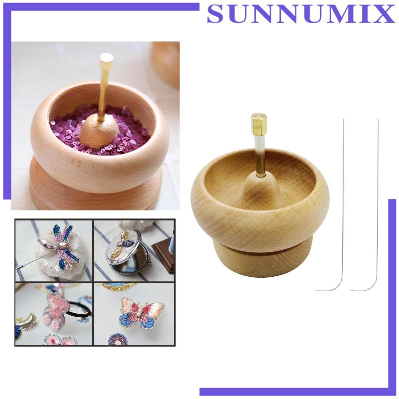 [Sunnimix] Con Quay Hạt Gỗ Làm Trang Sức Thủ Công Nhanh Chóng DIY