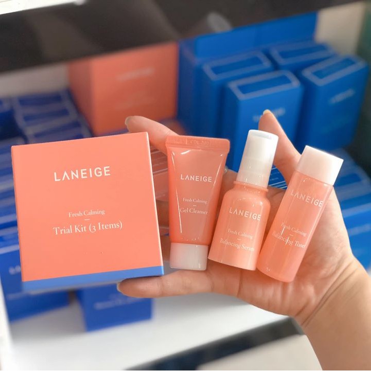 Bộ Laneige Fresh Calming Trial Kit