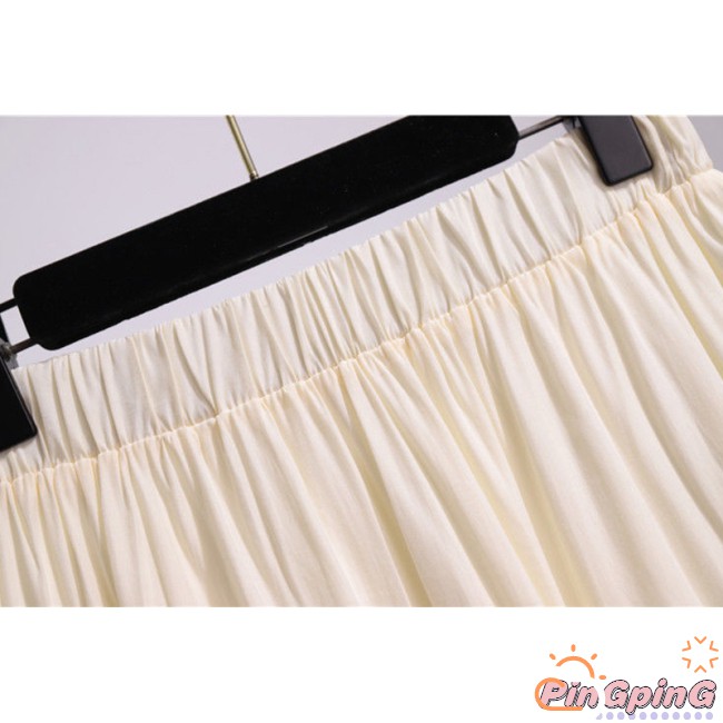 Chân Váy Dài Xếp Ly Thời Trang Nữ Tính