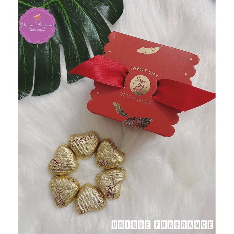 Socola trái tim - 100 viên - kẹo socola - UNIQUE FRAGRANCE