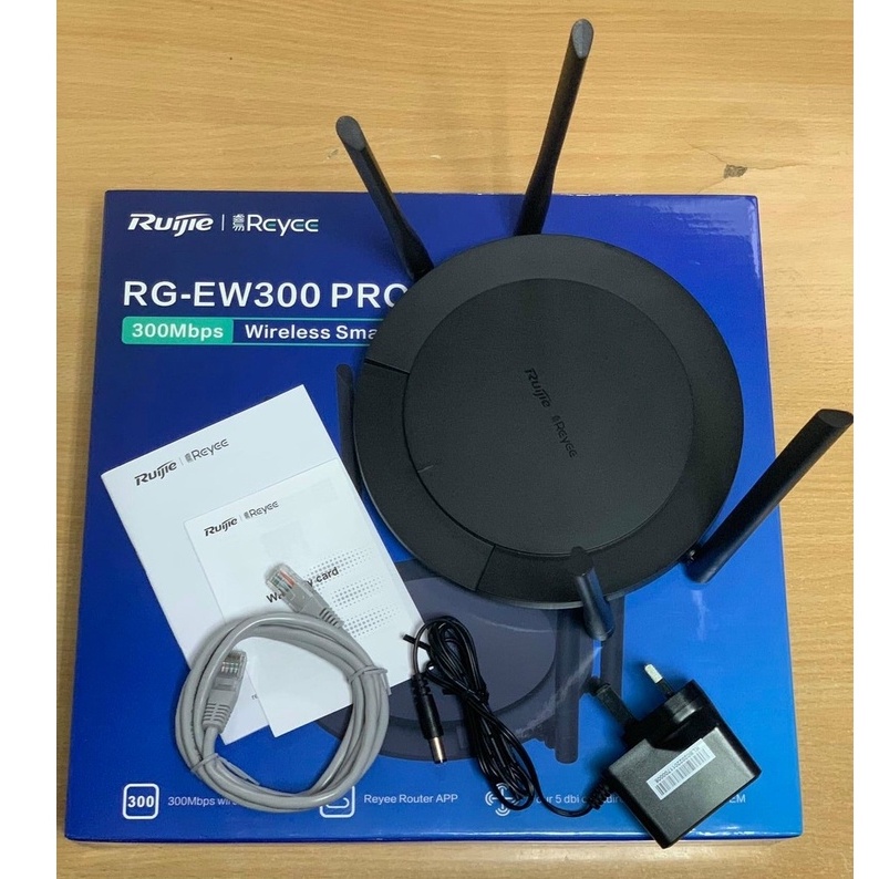 Bộ phát WiFi 6 Anten ( Râu ) Mesh Ruijie Reyee RG - EW1200 &amp; EW1200G PRO Gia Đình Văn Phòng AC1200  2 băng tần 36TH