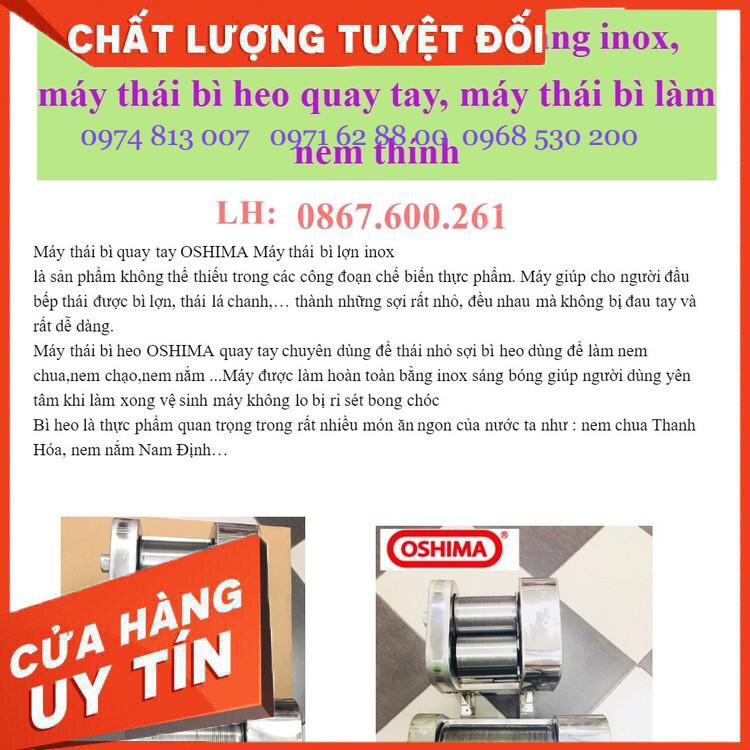 Máy Thái bì lợn bằng inox, máy thái bì heo quay tay,máy làm tất cả các loại nem Giá cực Chất