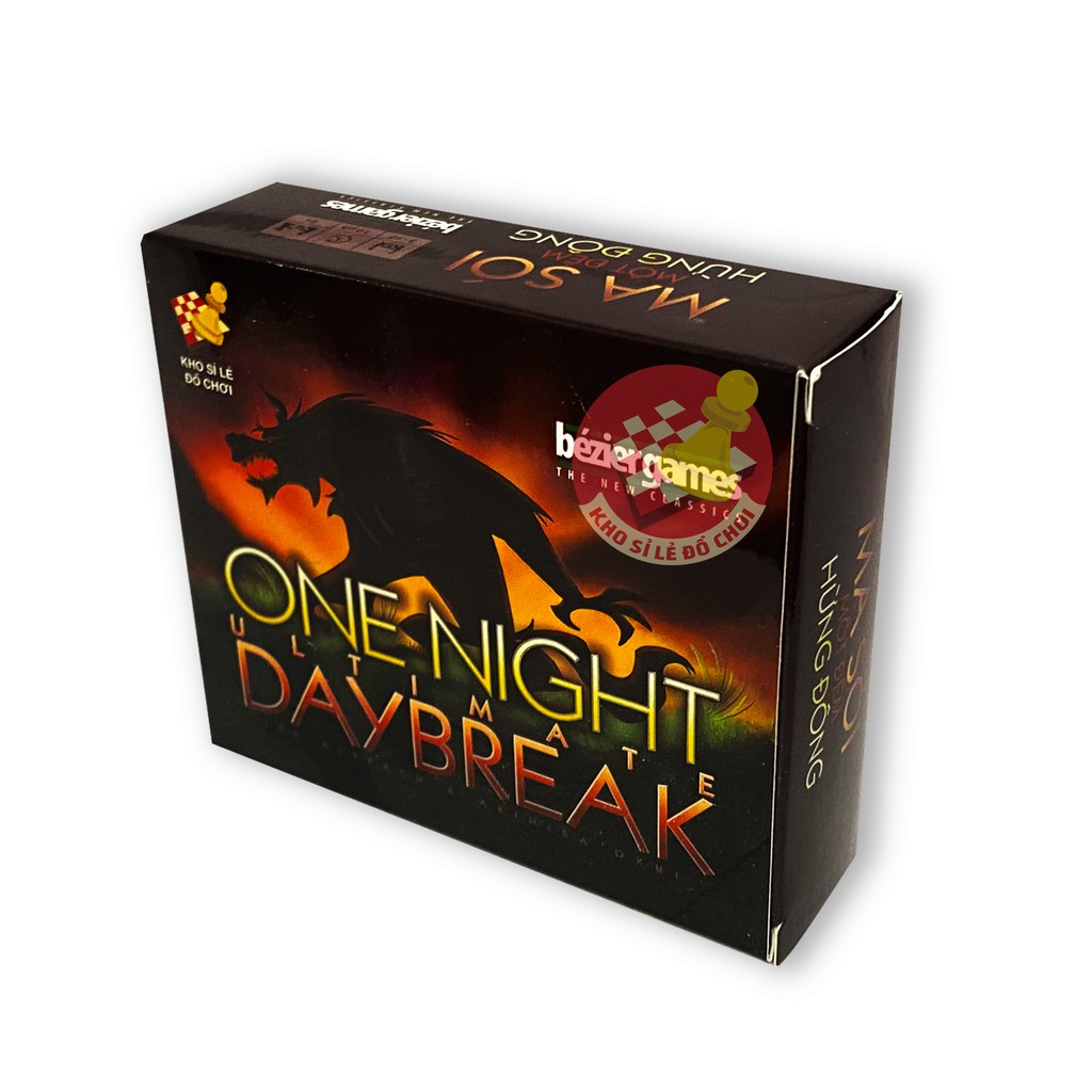 Ma Sói One Night Day Break (Tiếng Việt) - Boardgame One Night Ultimate Day Break Werewolf