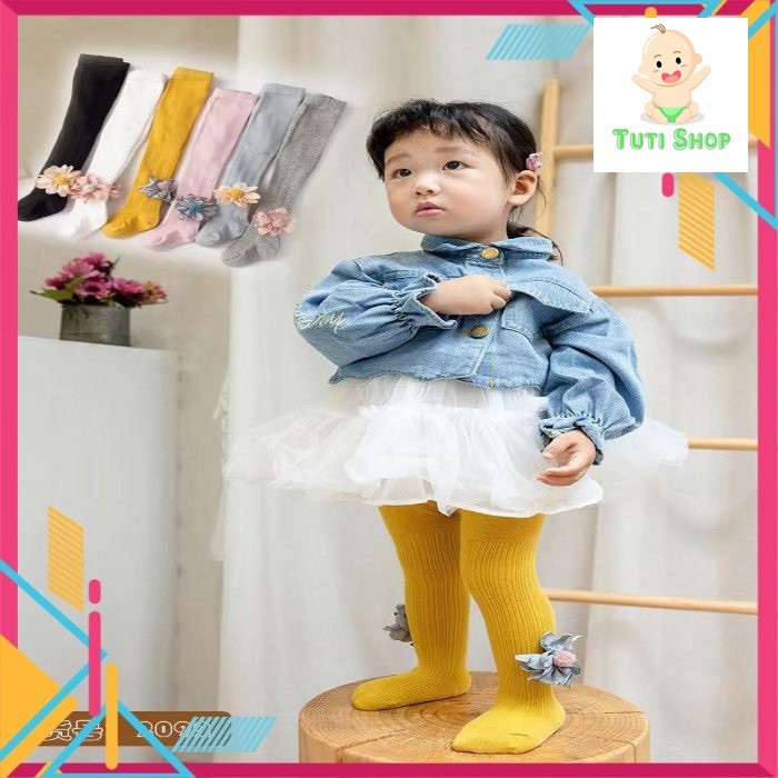 QUẦN TẤT LIỀN BÀN HOA CÚC, không bàn NOW CHO BÉ TỪ 6 ĐẾN 15KG TUTISHOP