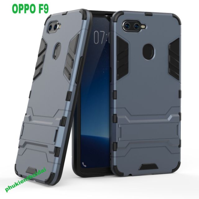 Ốp Iron man Oppo F9 💝FREESHIP Từ 50k💝 chống sốc cao cấp