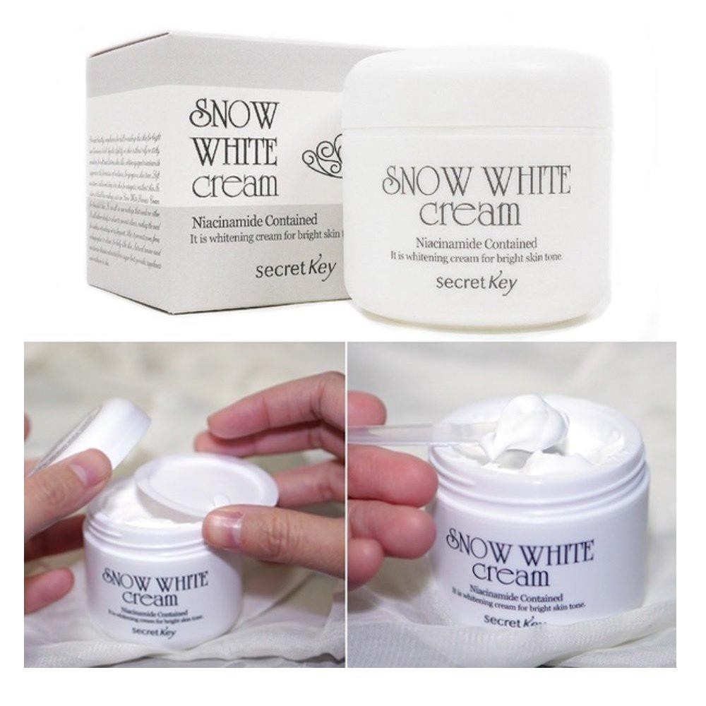 Kem Dưỡng Trắng Da Toàn Thân Secret Key Snow White Cream 50gr - Khongcoson