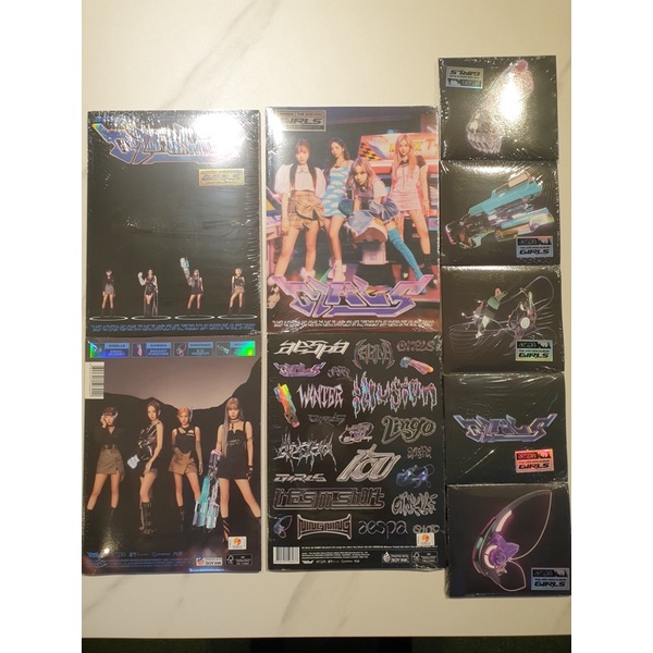 Album nhóm nhạc AESPA GIRLS nguyên seal