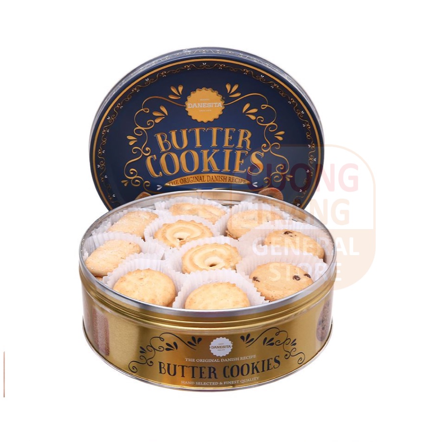 Hộp bánh qui bơ vị truyền thống Danesita 454g