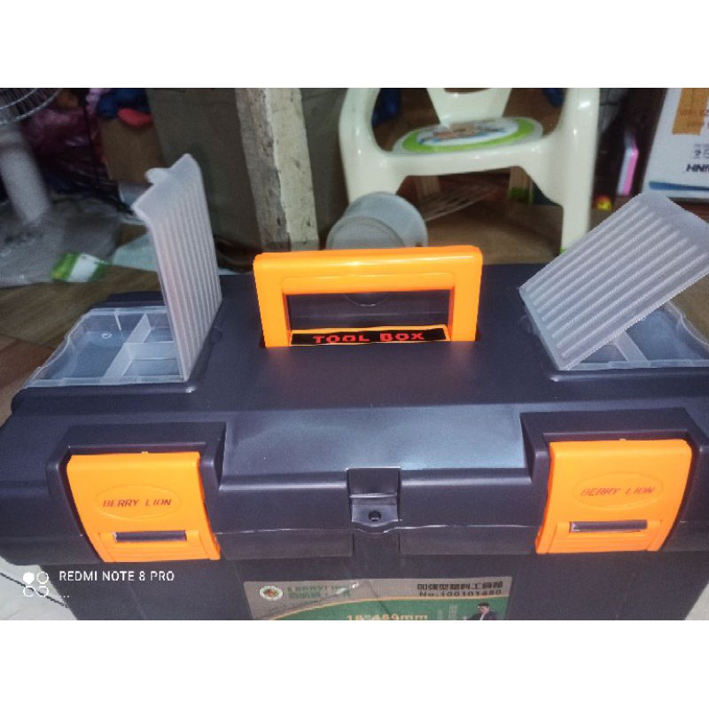 Thùng/ hộp đựng dụng cụ sửa chữa Berrylion Tool box 2 kích cỡ dày dặn