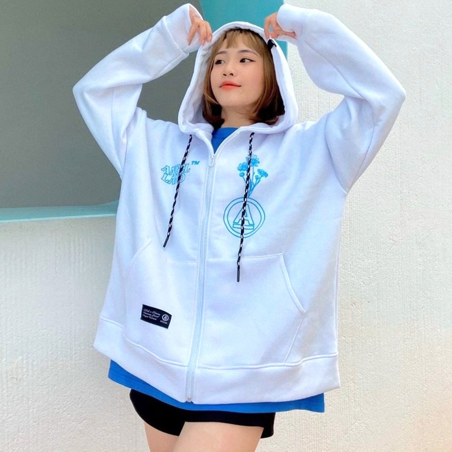 [Kèm Quà] ÁO HOODIE - ÁO KHOÁC NỈ NGOẠI Angel Land (HD1990 - Kèm Ảnh Thật - Chữ A Hoa Cúc) - AK.STORE | BigBuy360 - bigbuy360.vn