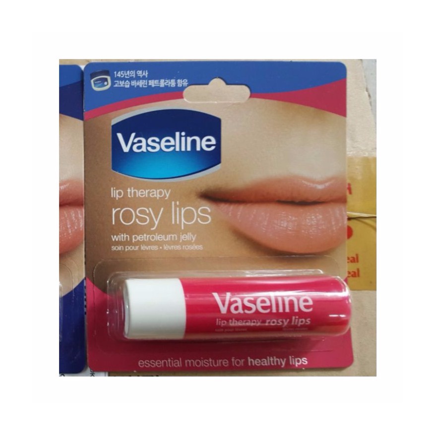 Son dưỡng môi Vaseline Rosy Lips 4g dạng thỏi