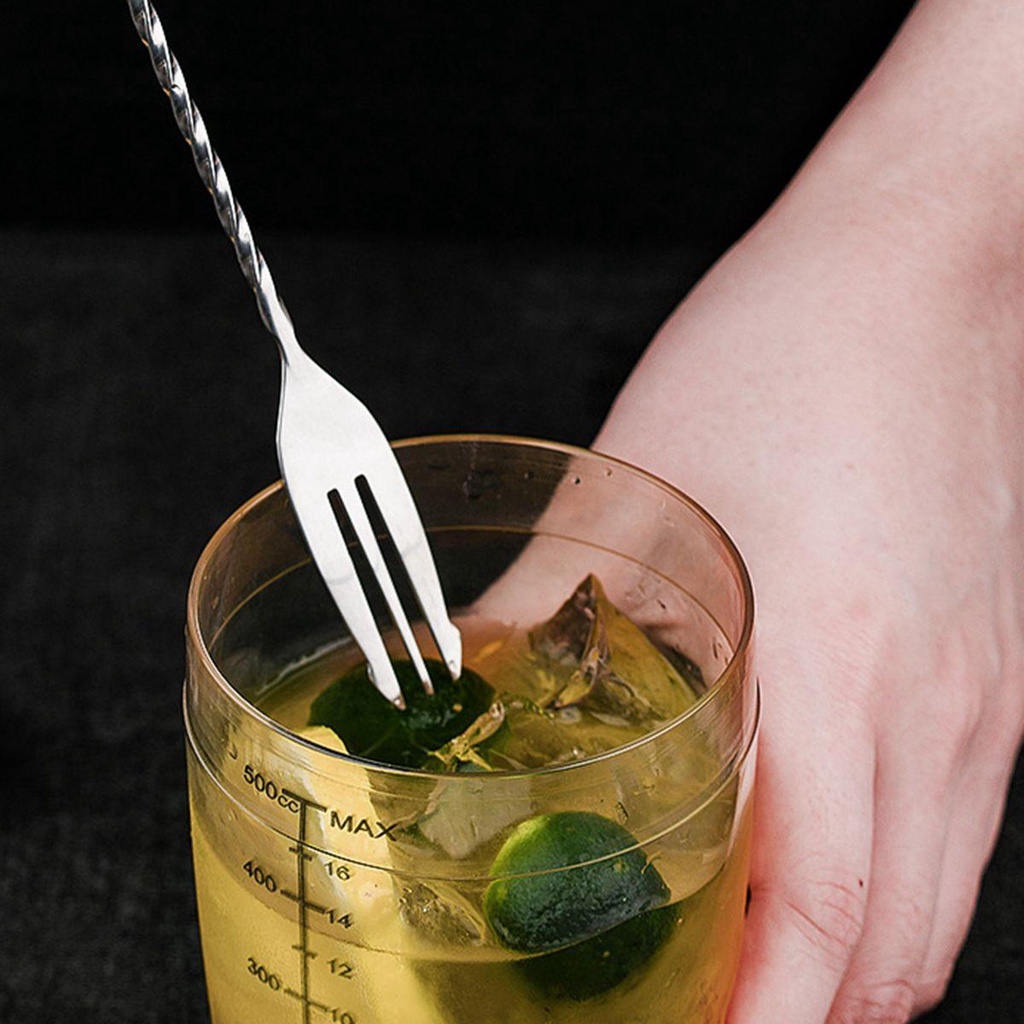 YIYU Muỗng Uống Trà Và Cà Phê Thiết Kế Hai Đầu Tiện Dụng