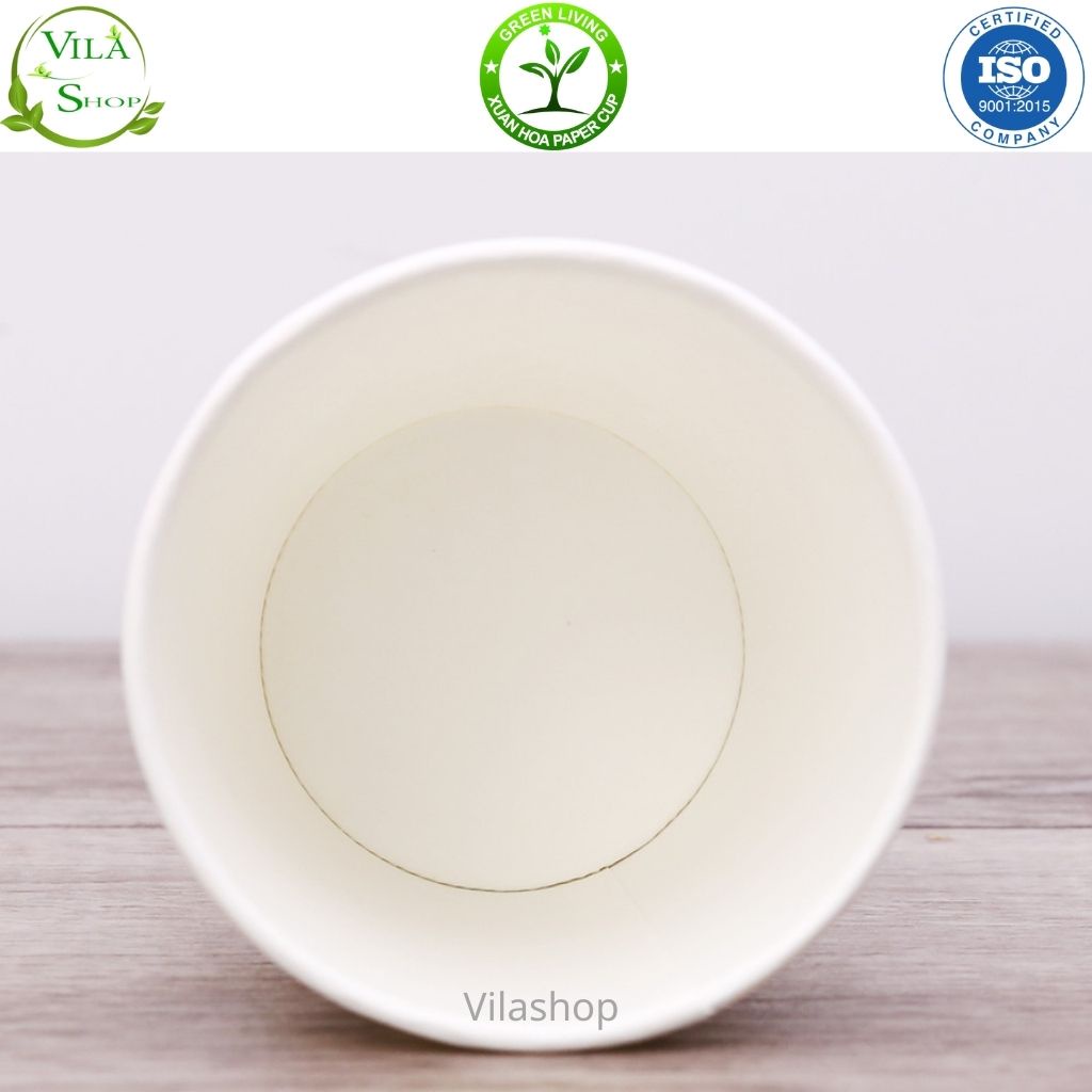 Cốc Giấy XUÂN HOA 270ml , Ly Giấy Cao Cấp Dùng Một Lần Cho Buổi Tiệc, Sinh Nhật, Liên Hoan, Dã Ngoại