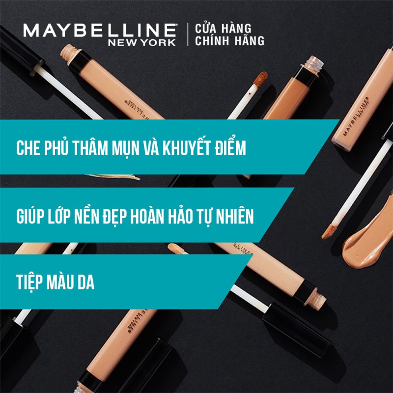 [Bộ trang điểm} Bộ Kem Nền Kiềm Dầu Chống Nắng Fit Me +Che Khuyết Điểm Mịn Lì Fit Me Concealer Maybelline New York | BigBuy360 - bigbuy360.vn