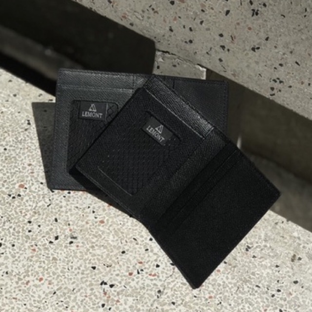 VÍ THẺ LEMONT CÓ NGĂN ẢNH - XANH THAN