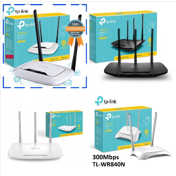 [XÃ KHO] PHÁT WIFI TP-LINK 841N, 840N (300mb, 2 râu), TL-WR845N (300mb, 3 râu), 940N (450mb, 3 râu) [HCM]