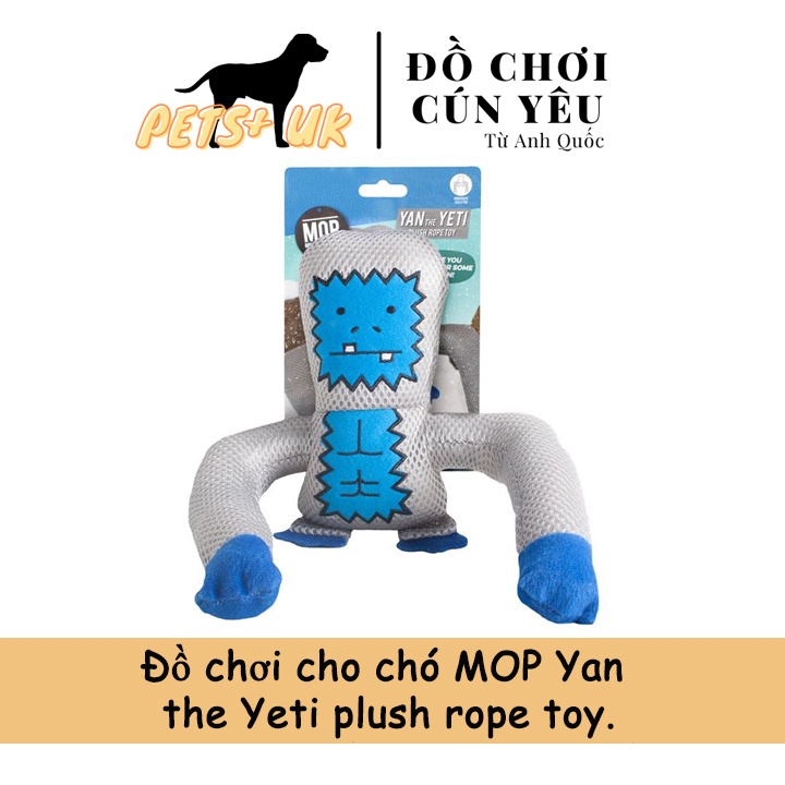 Đồ chơi cho chó MOP Yan the Yeti plush rope toy
