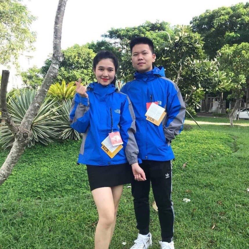 áo gió TNF nam,nữ hàng 2 lớp có dây chỉnh 2 bên đi phượt,đi gió,mưa nhỏ thoải mái ạ - áo khoác gió thu đông nam nữ Đẹp