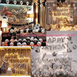 Set Cả bộ Bóng Sinh Nhật và Số Ngôi Sao⭐️