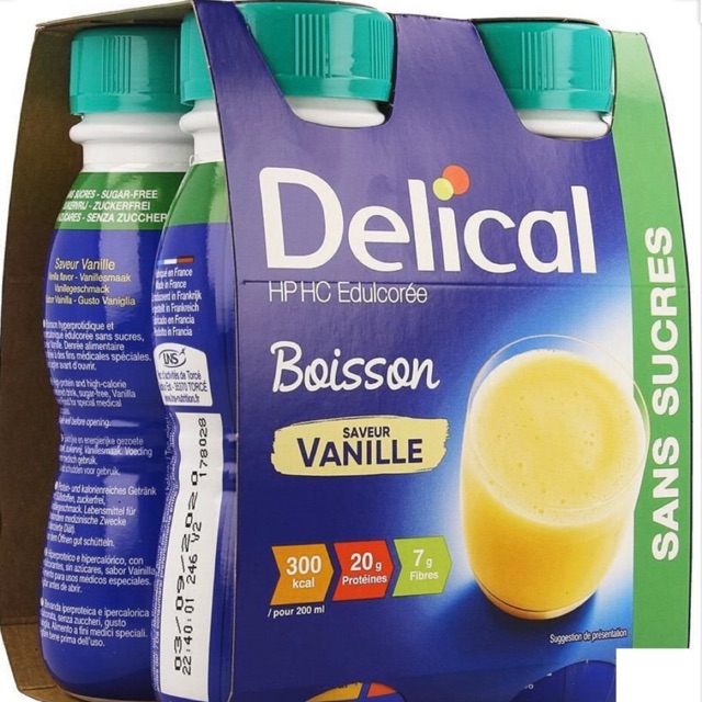 Sữa dinh dưỡng Delical vanila