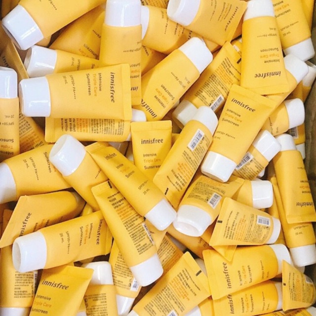 Kem chống nắng INNISFREE TRIPEL CARE minisize mẫu mới