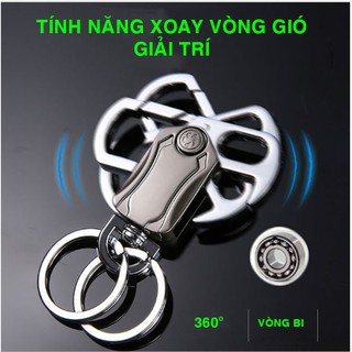 Móc khóa thai lan cao cấp khui bia và xoay 360 độ
